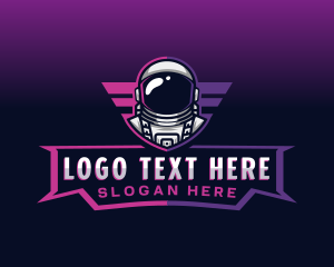 Explorer - Astronaut Galaxy Explorer logo design