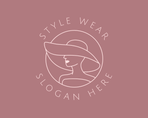 Wear - Woman Fashion Hat logo design