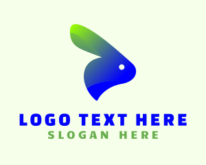 Colorful Rabbit Veterinary  Logo