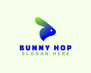 Bunny Rabbit Animal logo design