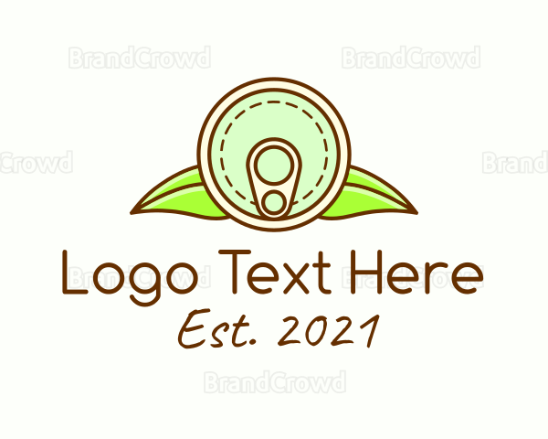 Organic Food Can Logo