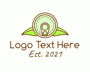 Soda Can - Organic Food Can logo design