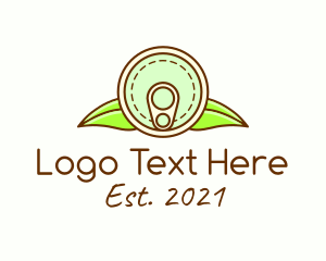 Food - Organic Food Can logo design