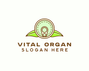 Organic Food Can  logo design