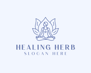 Mindfulness Healing Yoga logo design