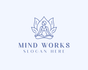 Mindfulness Healing Yoga logo design