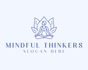 Mindfulness Healing Yoga logo design