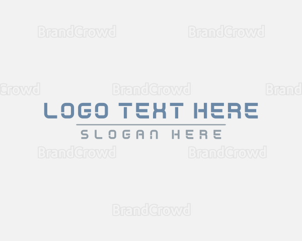 Generic Business Stencil Logo