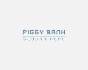 Generic Business Stencil  logo design