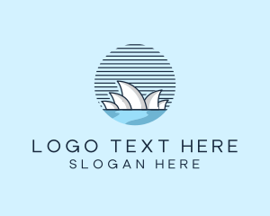 Theater - Sydney Opera House logo design