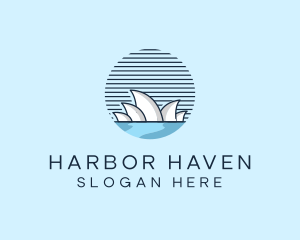 Harbor - Sydney Opera House logo design