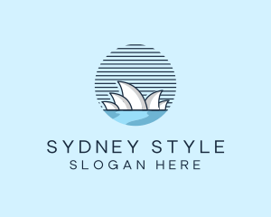 Sydney - Sydney Opera House logo design