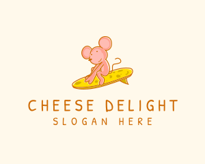 Cheese Board Mouse logo design