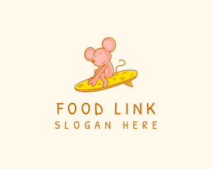 Cheese Board Mouse logo design