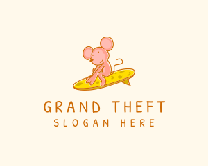 Cheese Board Mouse logo design