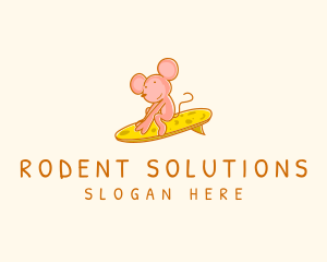 Cheese Board Mouse logo design