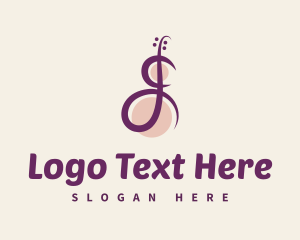Musical Note - Abstract Violin Music logo design