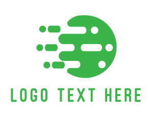 Digital Green Circle logo design