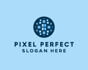 Digital Pixel Technology logo design