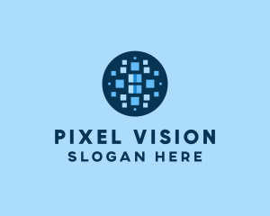 Digital Pixel Technology logo design