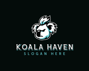 Koala Animal Zoo logo design