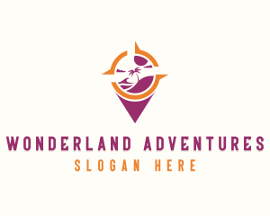 Tourist Adventure Traveler  logo design