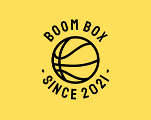 Basketball Hoops Ball logo design