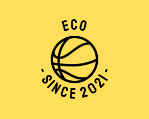 Basketball Hoops Ball logo design