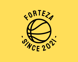 Basketball Hoops Ball logo design