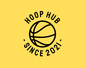 Hoop - Basketball Hoops Ball logo design