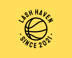 Basketball Hoops Ball logo design