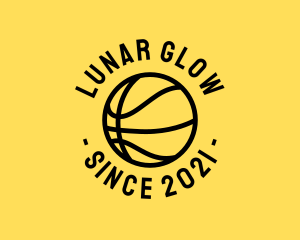 Basketball Hoops Ball logo design