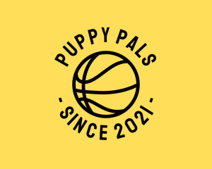 Basketball Hoops Ball logo design