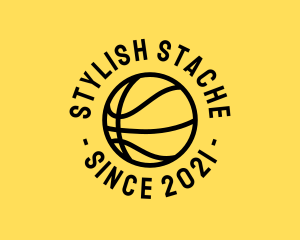 Basketball Hoops Ball logo design