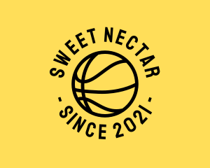 Basketball Hoops Ball logo design