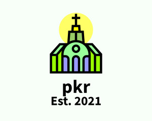 Spiritual - Multicolor Catholic Church logo design