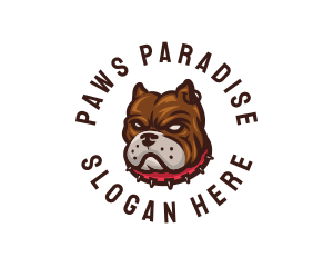 Tough Canine Dog logo design