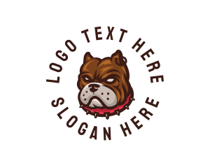 Veterinarian - Tough Canine Dog logo design