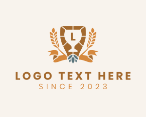 Lager - Organic Beer Brewery logo design