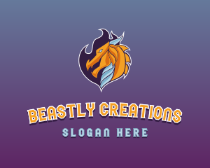 Beast Dragon Gamer logo design