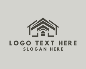 Roof - Roof House Property logo design