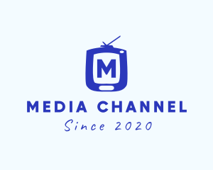Channel - Television Show Antenna logo design