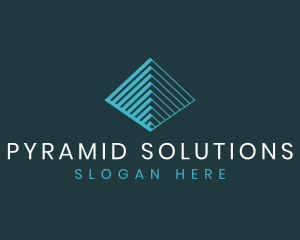 Pyramid - Pyramid Corporate Triangle logo design