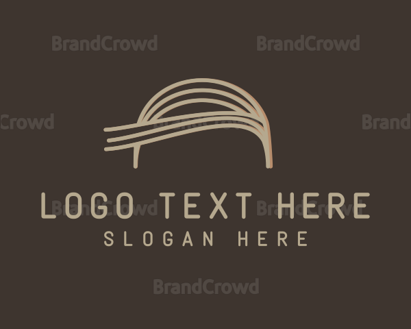 Line Letter A Business Logo