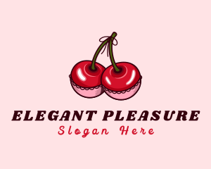 Adult - Sexy Adult Cherry logo design