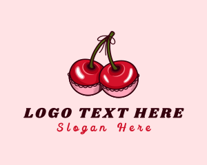 Adult - Sexy Adult Cherry logo design