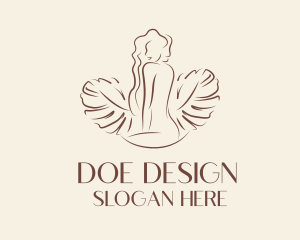 Hair Salon Lady logo design