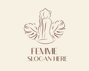 Hair Salon Lady logo design