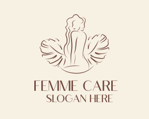 Hair Salon Lady logo design