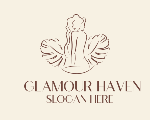 Salon - Hair Salon Lady logo design
